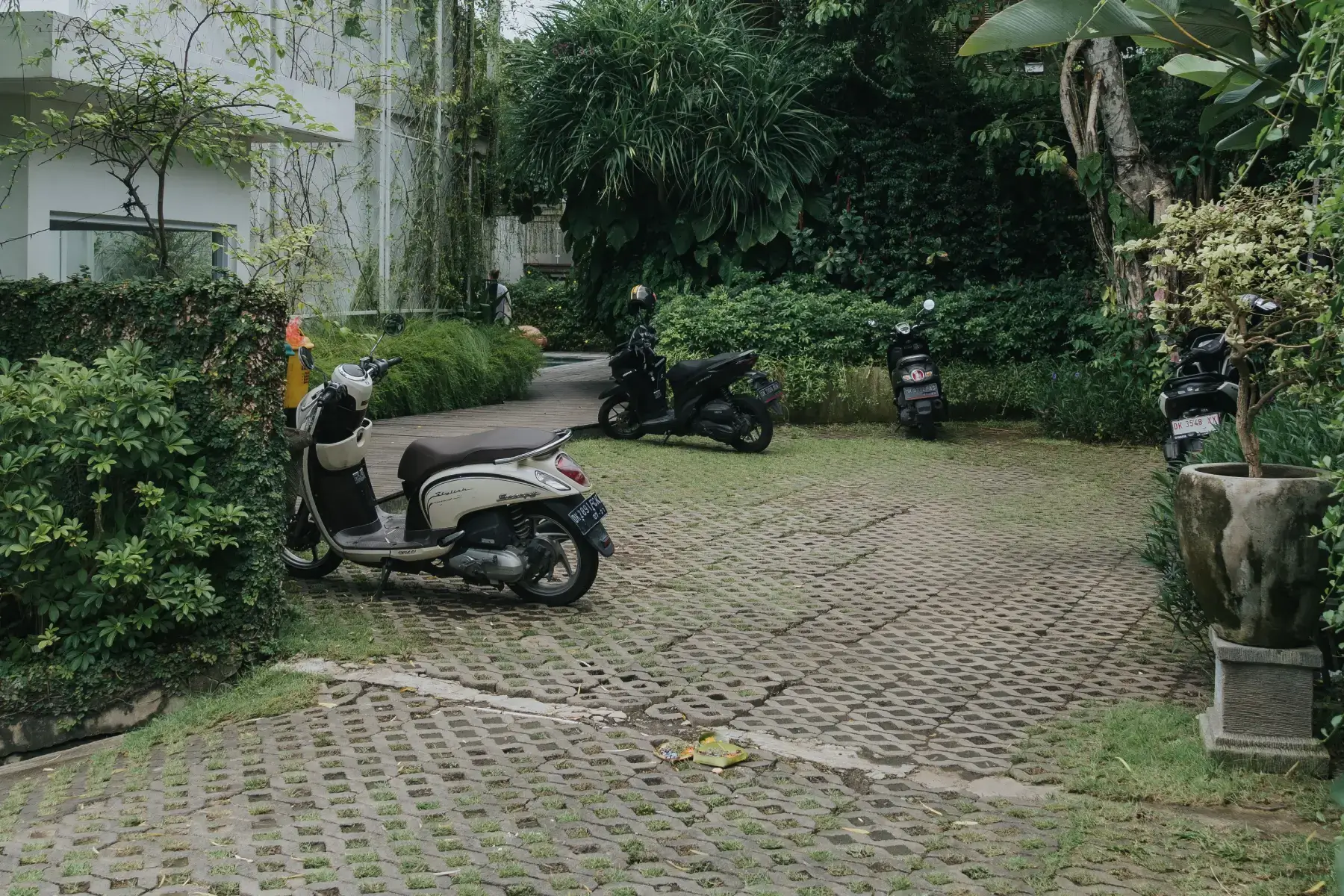 Convenient On-Site Parking at Rimbun Canggu